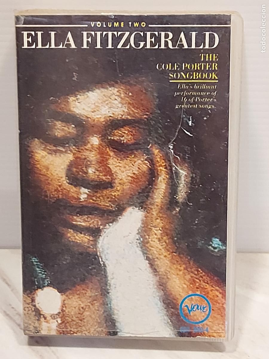 Alte Kassetten: ELLA FITZGERALD | THE COLE PORTER SONGBOOK VOL. 2 | CASSETTE EDICI&Oacute;N INDIA | VERVE 1995 | RARO