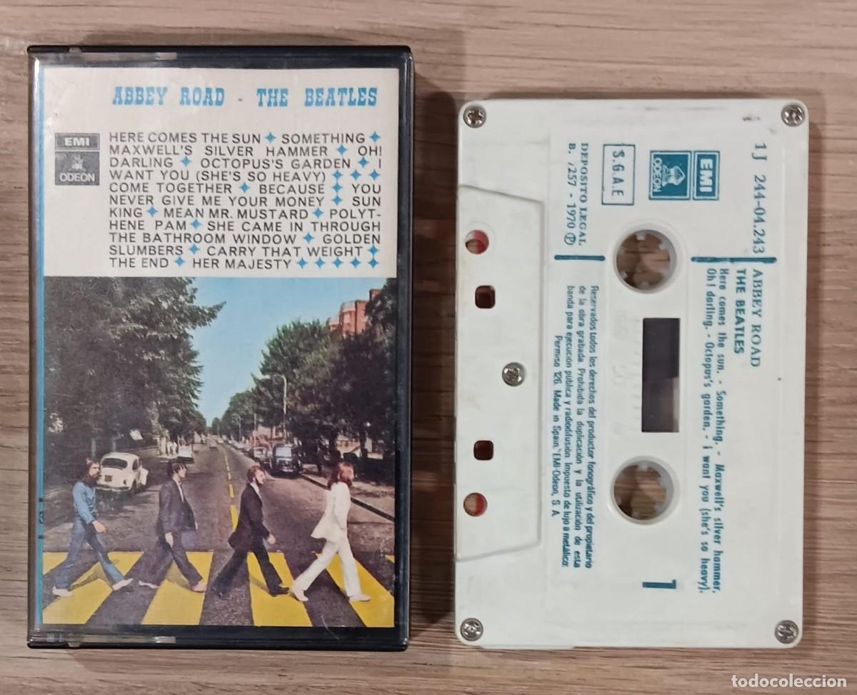 Casetes antiguos: CINTA CASSETTE THE BEATLES ABBEY ROAD EMI 1970