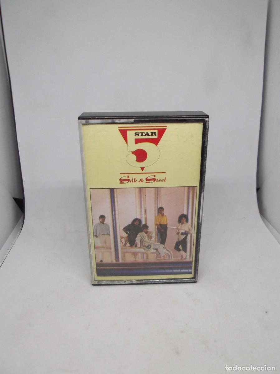 Casetes antiguos: Caset Silk & Steel Five Star.Biem Gema