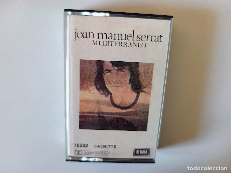 Casetes antiguos: Joan Manuel Serrat Mediterraneo Cassette Edici&oacute;n Argentina (FREE SHIPPING)