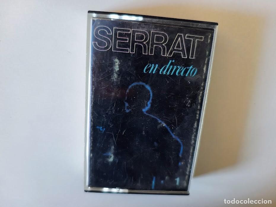 Casetes antiguos: Joan Manuel Serrat En Directo Vol 1 Cassette Edici&oacute;n Argentina (FREE SHIPPING)