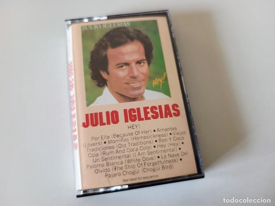 Casetes antiguos: Julio Iglesias Hey! Cassette Edici&oacute;n USA Excelente Esatdo (FRE SHIPPING)