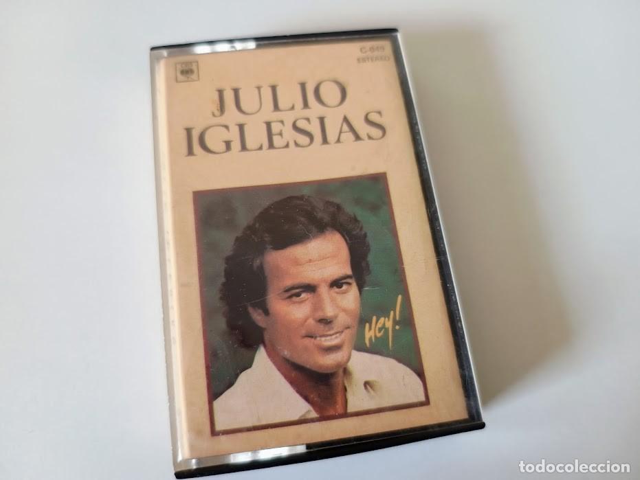 Casetes antiguos: Julio Iglsias Hey! Cassette Edici&oacute;n Argentina 1980 (FREE SHIPPING)