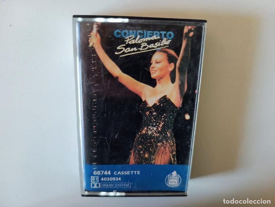 Casetes antiguos: Paloma San Basilio Concierto Cassette Edici&oacute;n Argentina 1985 (FREE SHIPPING)
