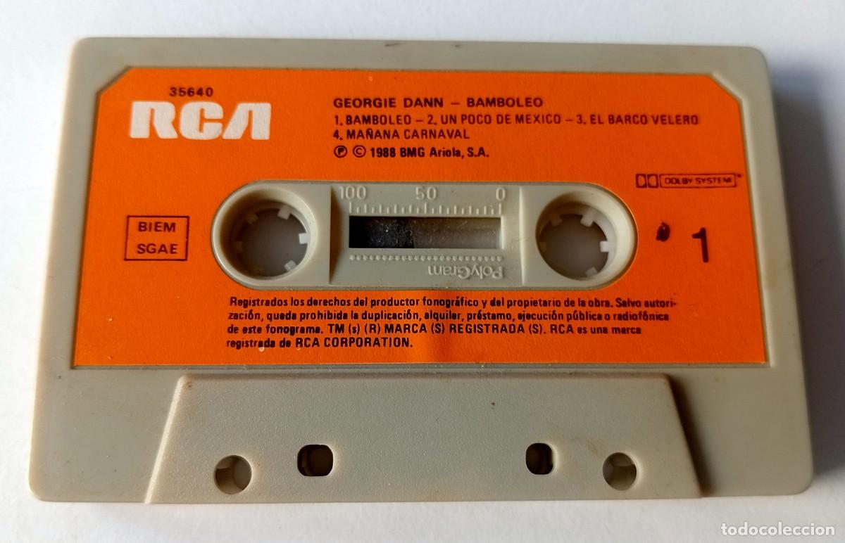 Casetes antiguos: CASSETTE GEORGIE DANN - BAMBOLEO - Foto 1