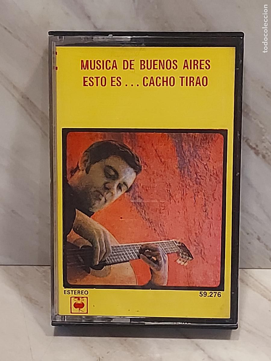 Casetes antiguos: CACHO TIRAO &ndash; M&Uacute;SICA DE BUENOS AIRES, ESTO ES&hellip; | CASETE CBS ARGENTINA A&Ntilde;OS 70