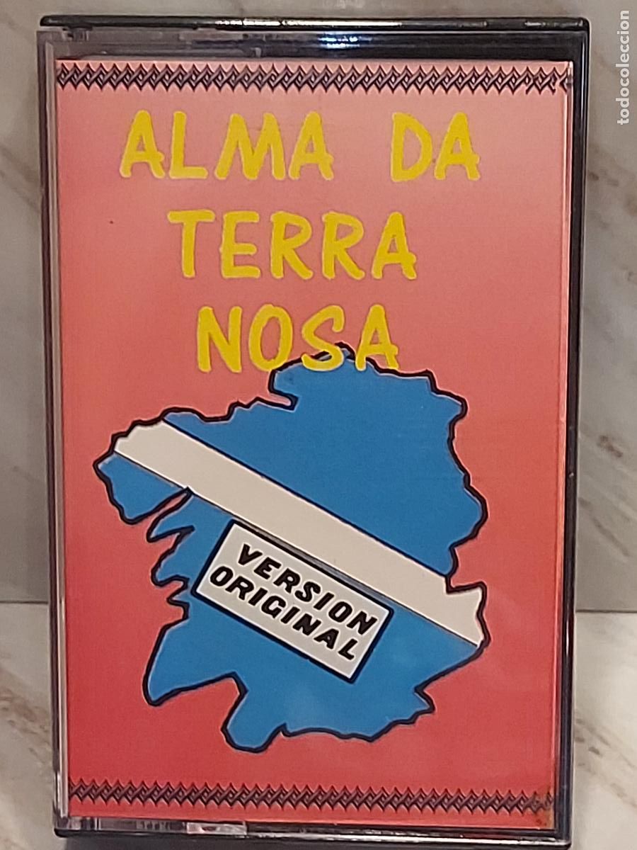 Casetes antiguos: ALMA DA TERRA NOSA | FOLK GALEGO | CASETE DIAMANTE 1990 | RARO