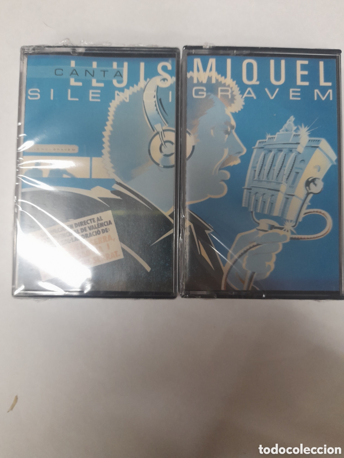 Casetes antiguos: LLUIS MIQUEL. SIlenci Gravem. Doble Casete