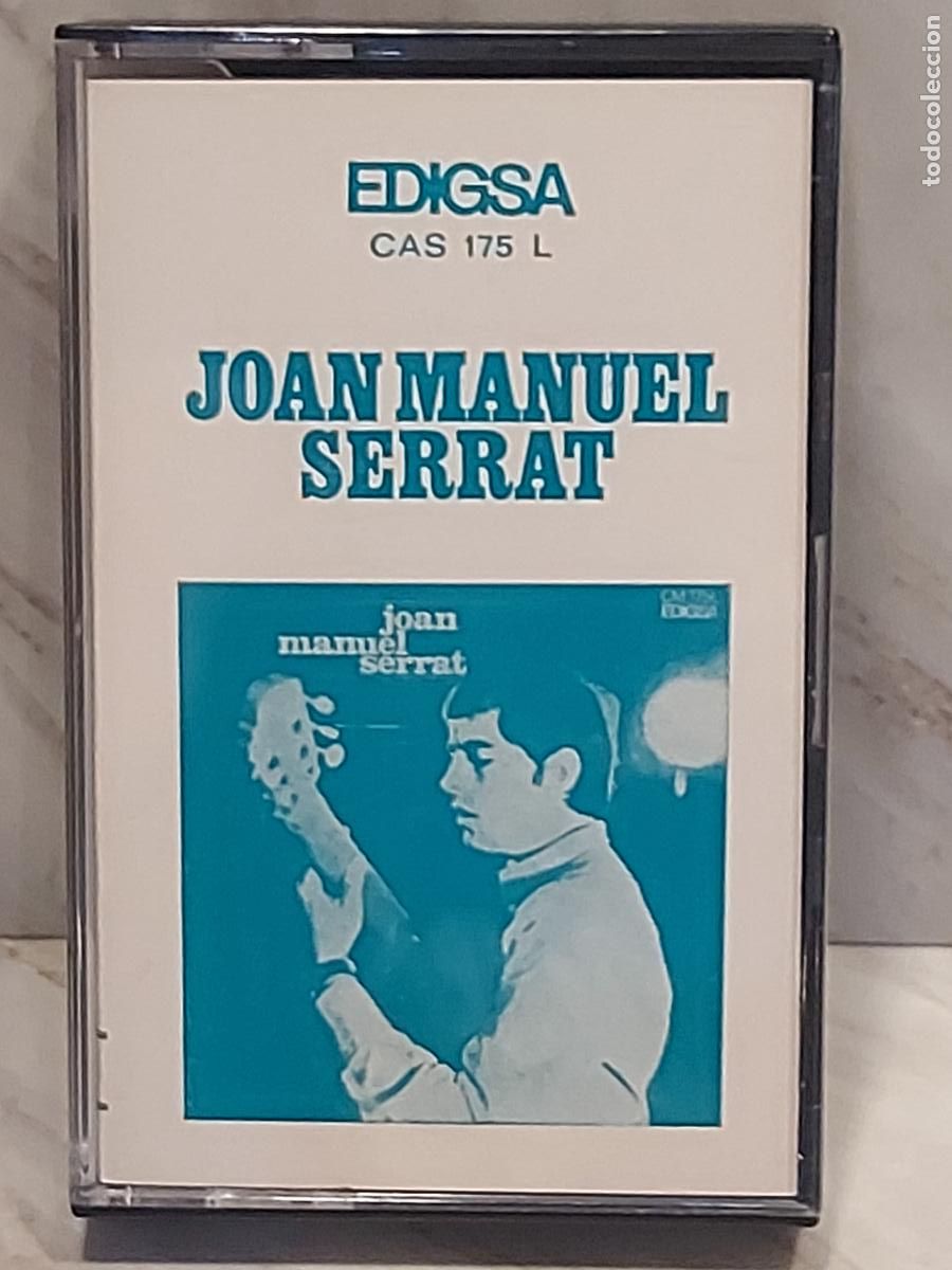 Casetes antiguos: JOAN MANUEL SERRAT | ARA QUE TINC VINT ANYS | CASETE EDIGSA 1969 | CAS 175 L | DE LUJO
