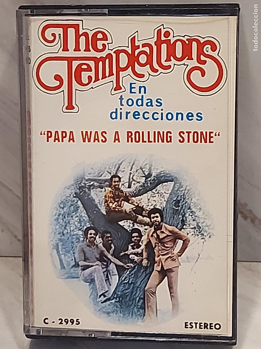 Casetes antiguos: THE TEMPTATIONS | EN TODAS DIRECCIONES | TAMLA MOTOWN | 1973 | C-2995