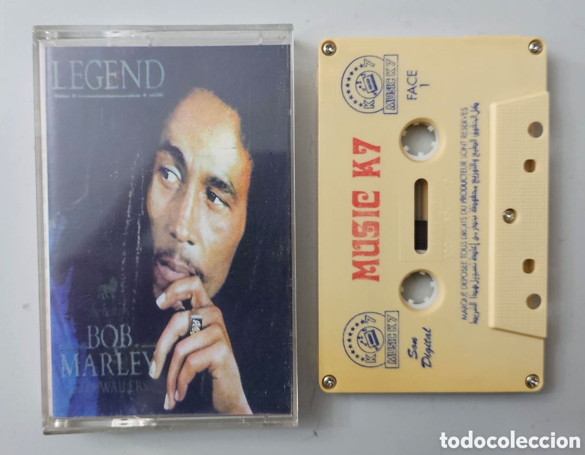 Casetes antiguos: CASSETTE BOB MARLEY & THE WAILERS - Legend (Marruecos - Music K7 - 19??) Roots Reggae MUY RARO