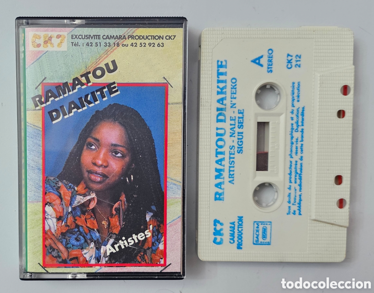 Casetes antiguos: CASSETTE RAMATOU DIAKITE - Artistes (Mali/Francia - CK7 - 1995) African Wassoulou MUY RARO