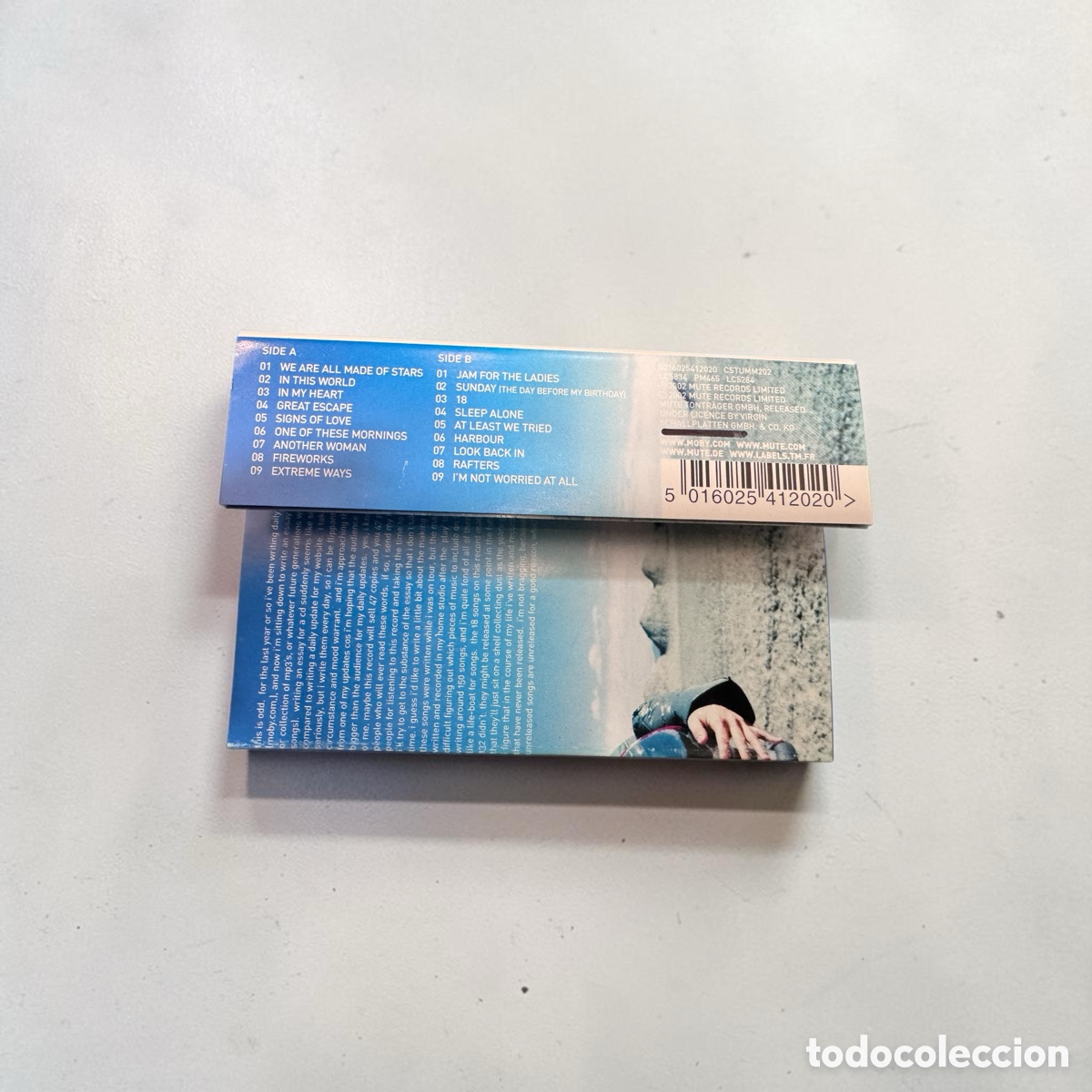 Casetes antiguos: Cassette de m&uacute;sica Moby 18 - Foto 2