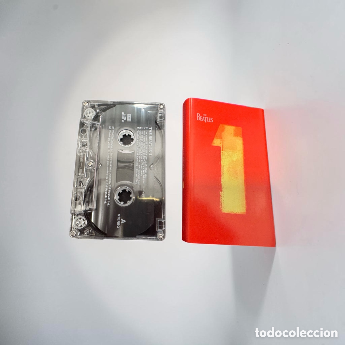 Casetes antiguos: Cassette de m&uacute;sica The Beatles 1