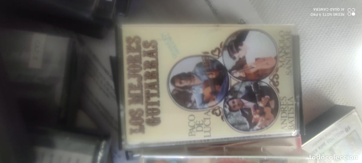 Casetes antiguos: CASE. LOS MEJORES GUITARRAS...PACO DE LUCIA, ANDR&Eacute;S BATISTA...CASE