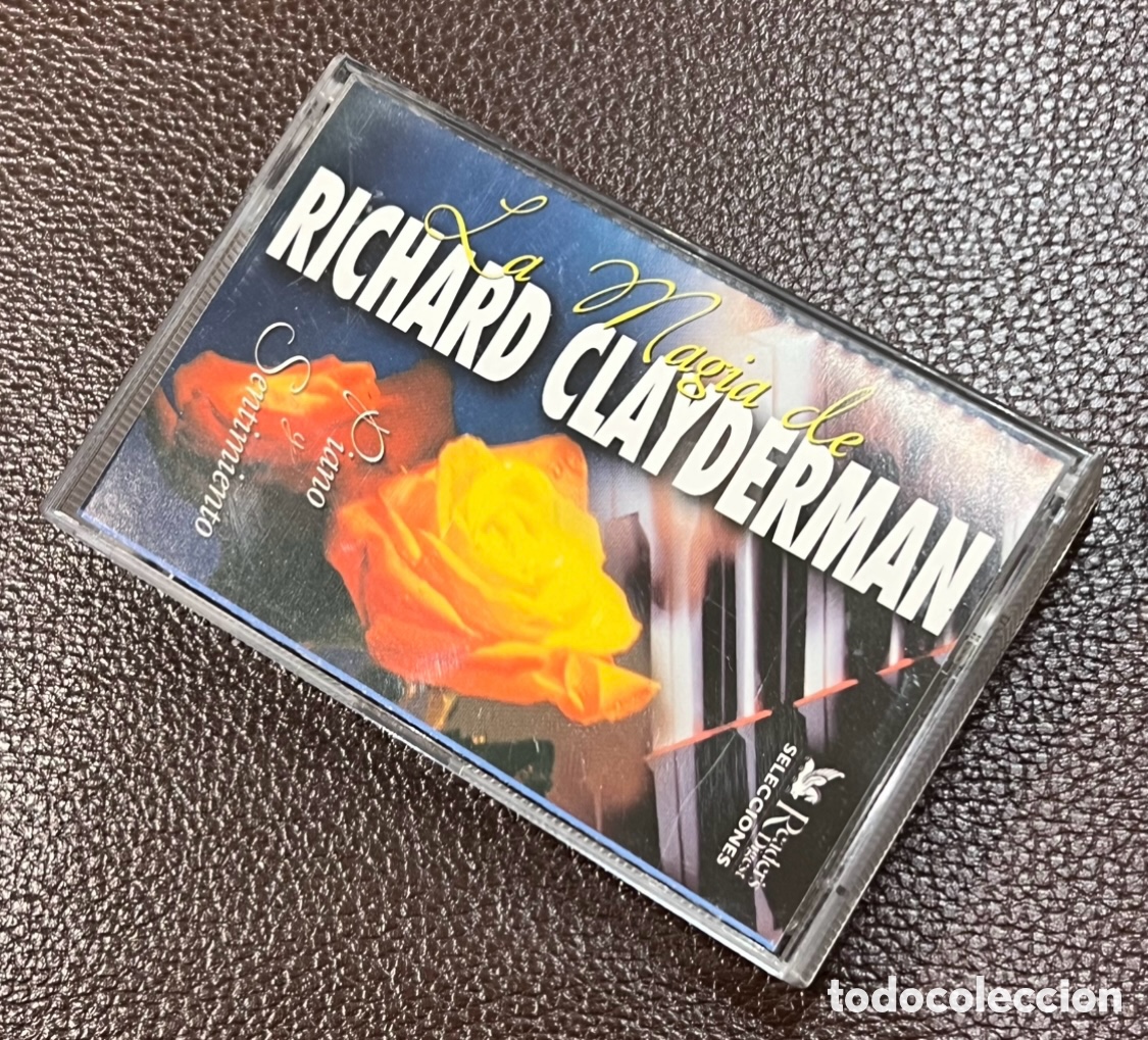 Casetes antiguos: Cinta de Casete. Richard Clayderman. &ldquo;La magia de &hellip;&rdquo;. Readerd&rsquo;s Digest. 2000.
