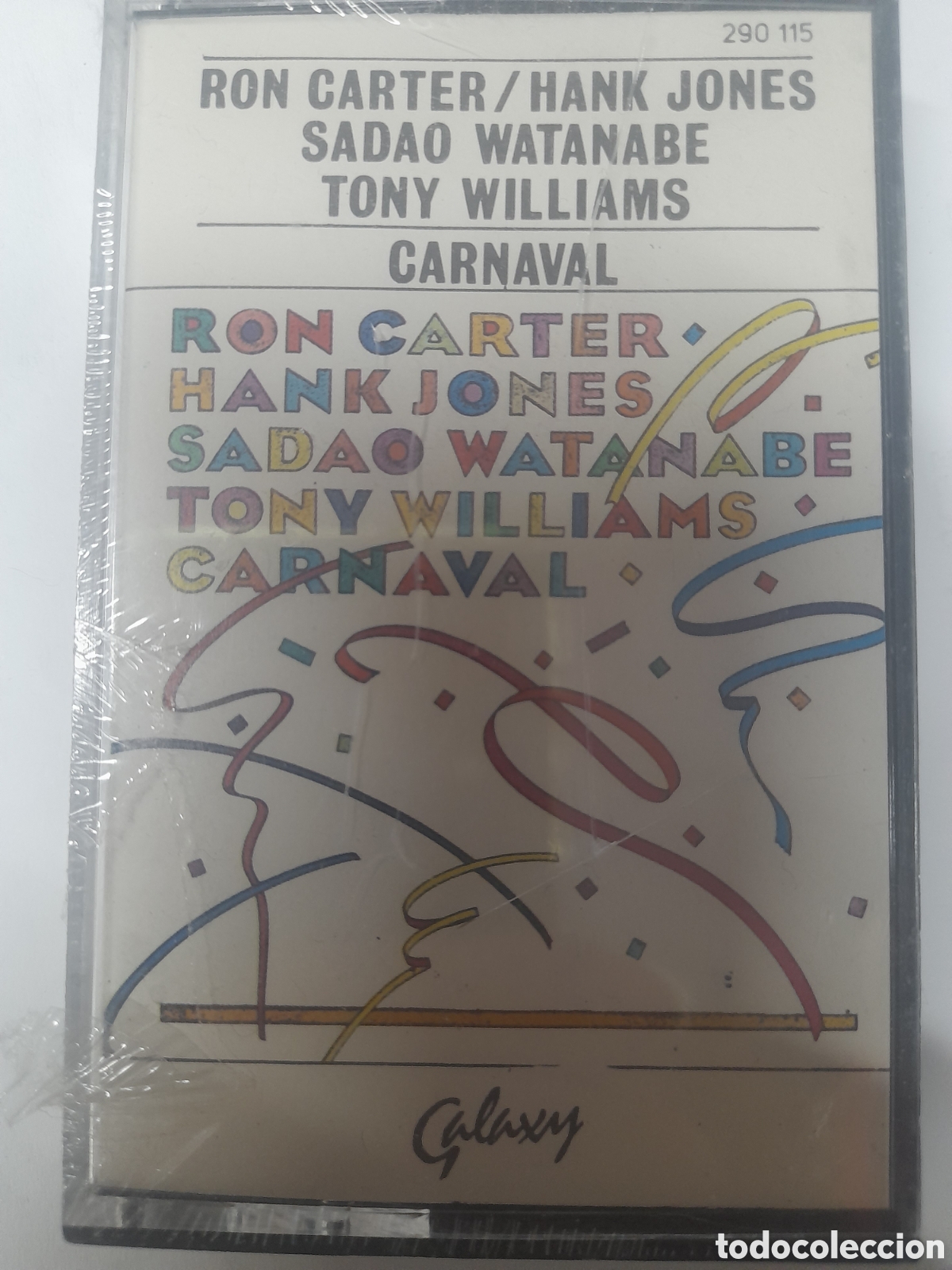 Casetes antiguos: Ron Carter /Hank Jones/ Sadao Watanabe/ Tony Williams. CARNAVAL.
