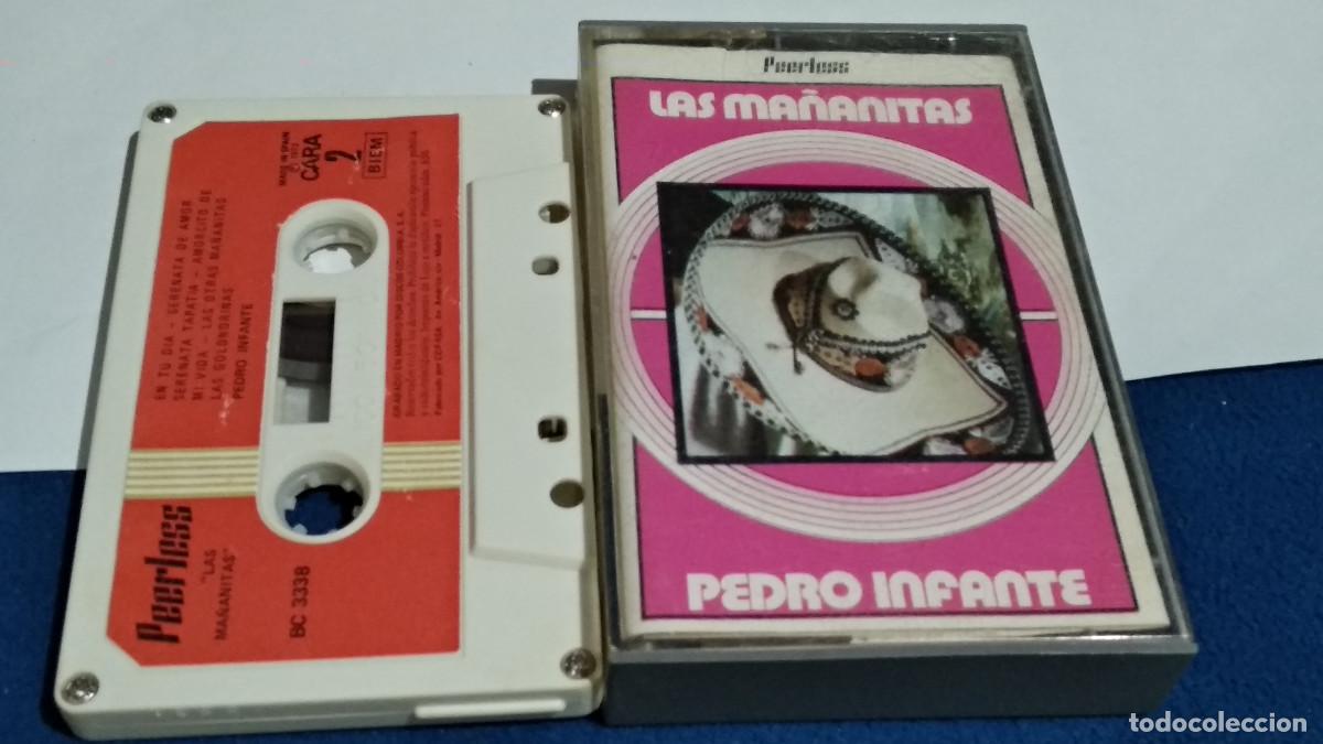 Casetes antiguos: PEDRO INFANTE / LAS MA&Ntilde;ANITAS - 1973 PEERLESS - CASETE CINTA CASSETTE