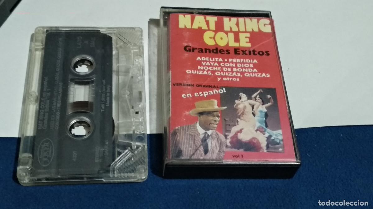 Casetes antiguos: NAT KING COLE / GRANDES &Eacute;XITOS EN ESPA&Ntilde;OL - 1988 JOKER - CASETE CINTA CASSETTE