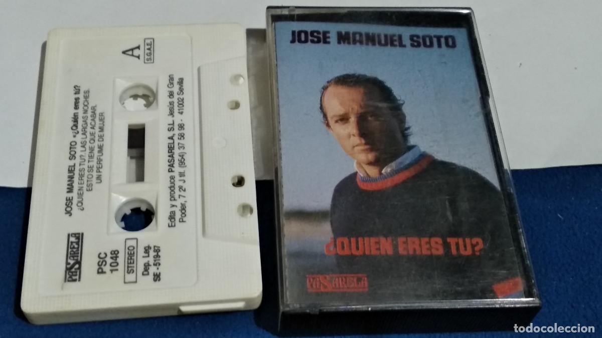 Casetes antiguos: JOSE MANUEL SOTO / &iquest; QUIEN ERES TU ? - 1987 PASARELA - CASETE CINTA CASSETTE