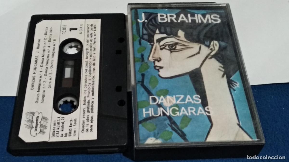 Casetes antiguos: J. BRAHMS / DANZAS HUNGARAS - 1984 TEMPESTA - CASETE CINTA CASSETTE