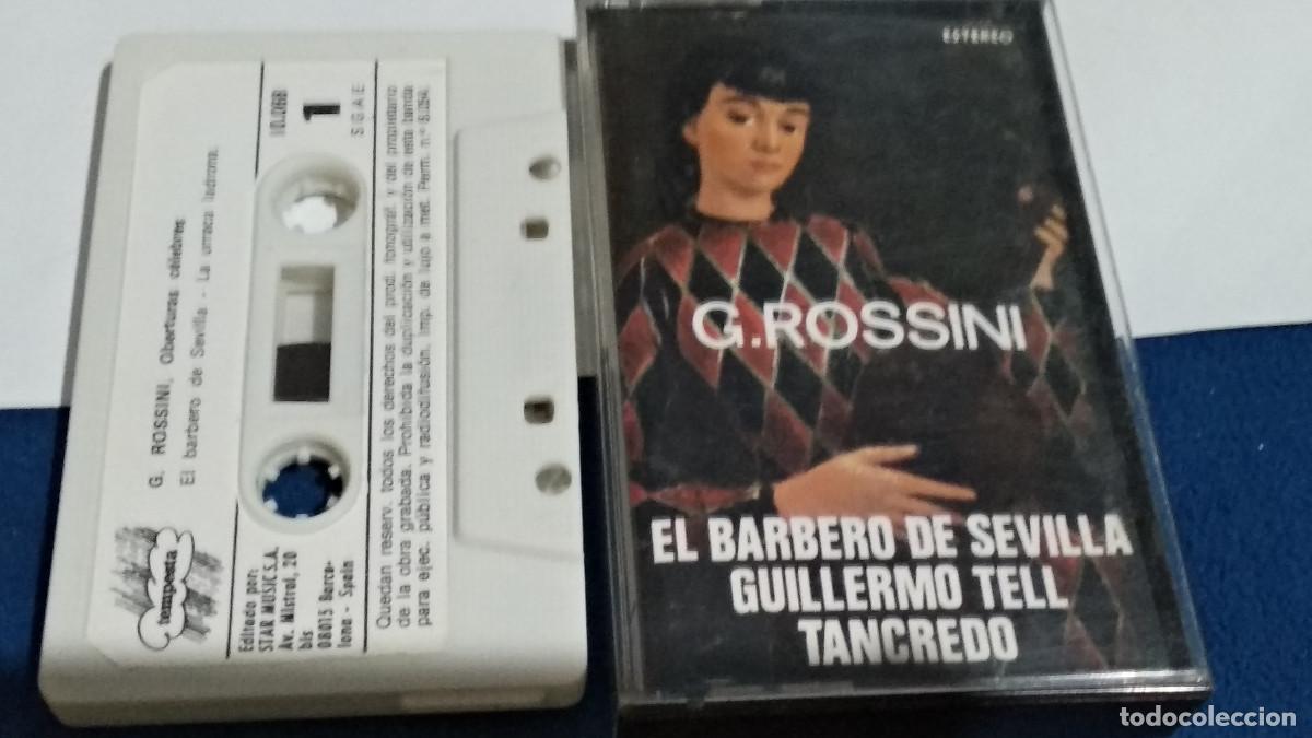 Casetes antiguos: ROSSINI / OBERTURAS - 1986 TEMPESTA - CASETE CINTA CASSETTE