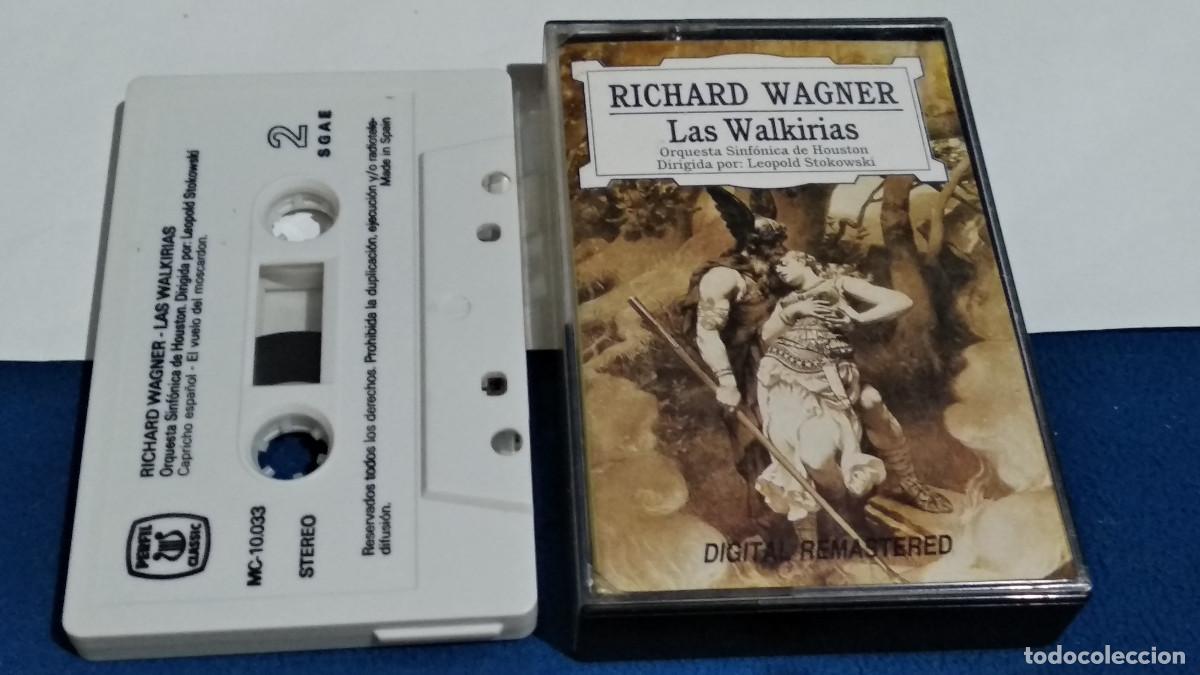 Casetes antiguos: RICHARD WAGNER / LAS WALKIRIAS - 1989 PERFIL - CASETE CINTA CASSETTE