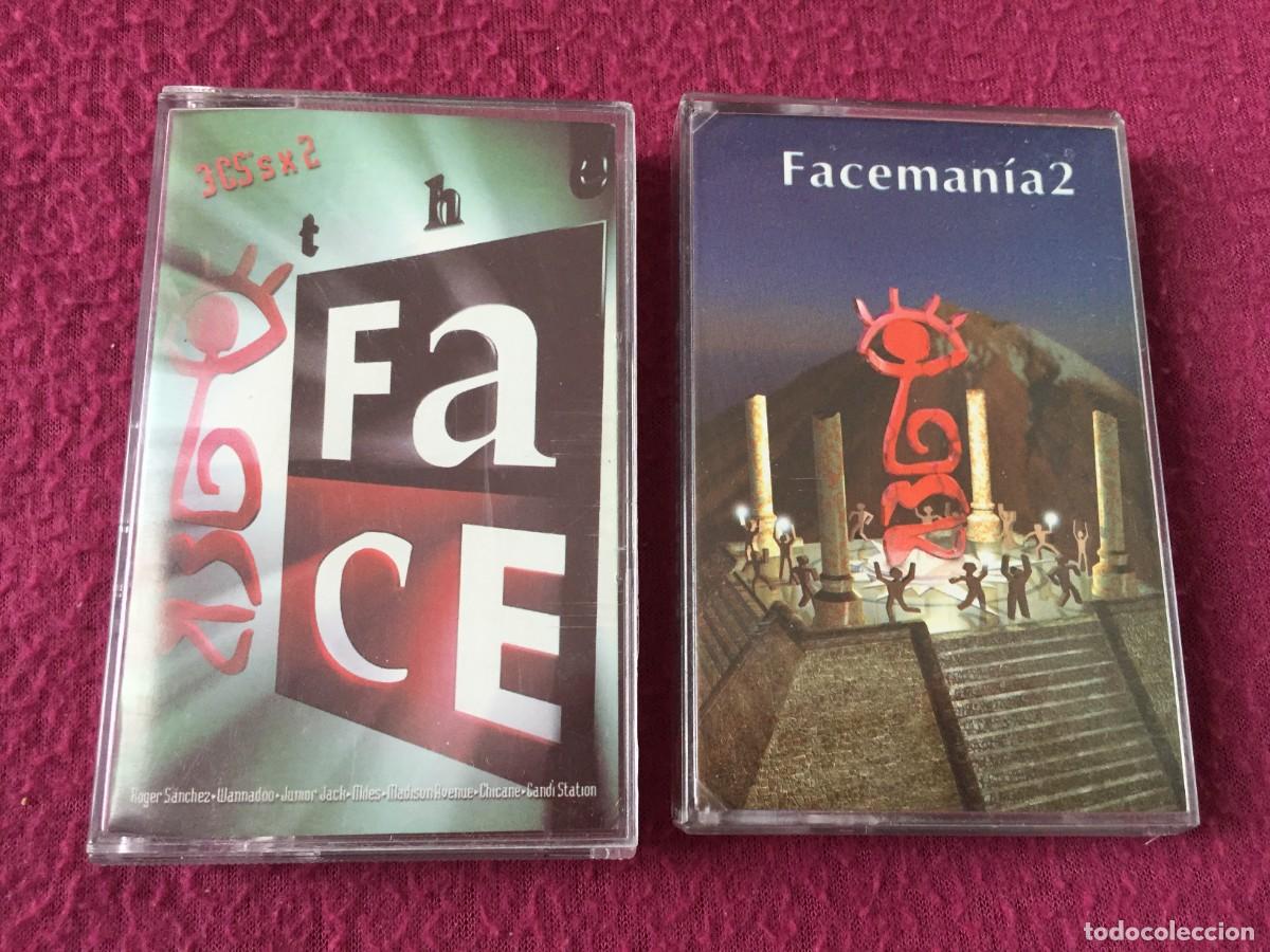 Casetes antiguos: 2 CINTAS - CASETES DE LA DISCOTECA FACE DE PINEDO (VALENCIA) - RUTA BAKALAO - DESTROY