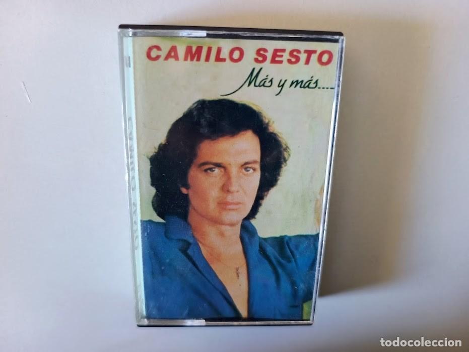 Casetes antiguos: Camilo Sesto Mas Y Mas Cassette Edici&oacute;n Argentina 1988 Excelente Estado (FREE SHIPPING