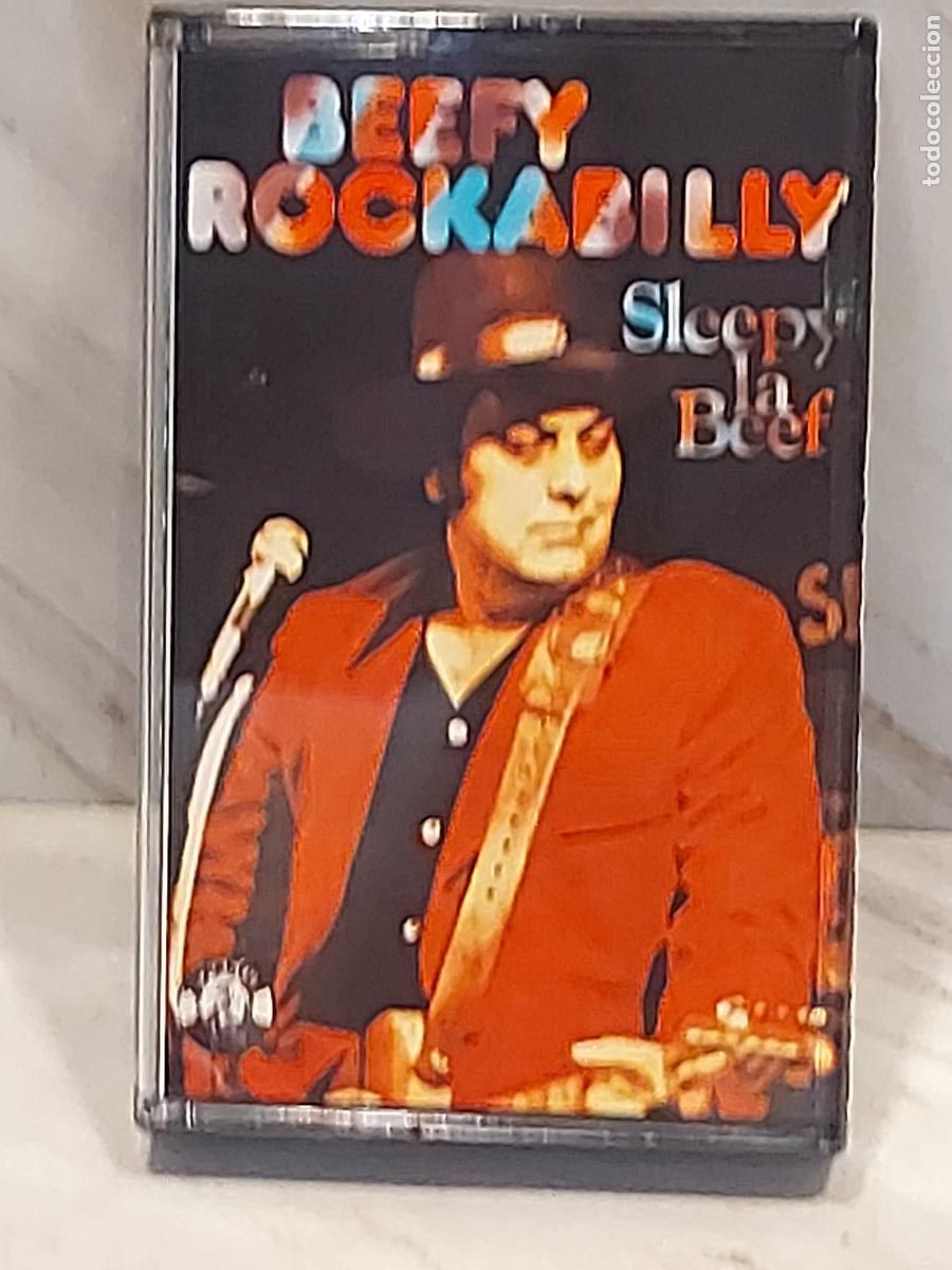 Casetes antiguos: SLEEPY LA BEEF | BEEFY ROCKABILLY | CASSETTE CHARLY 1979 | 44 CH 44