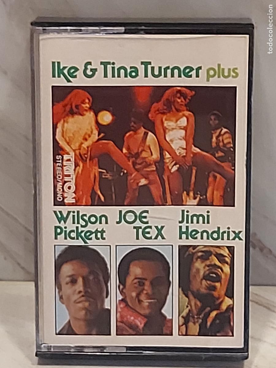 Casetes antiguos: IKE & TINA TURNER PLUS | WILSON PICKETT | JOE TEX | JIMI HENDRIX | CASETE TRITON 1978
