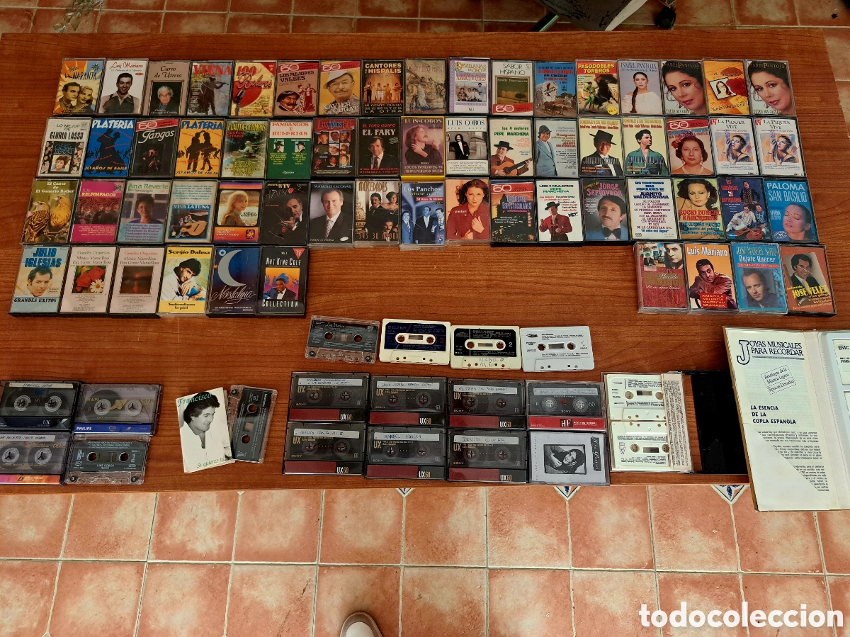 Casetes antiguos: Lote de cassettes, copla, cancion espa&ntilde;ola, etc
