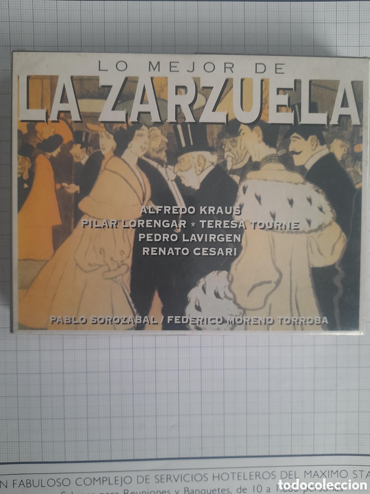 Casetes antiguos: Lo Mejor de LA ZARZUELA.