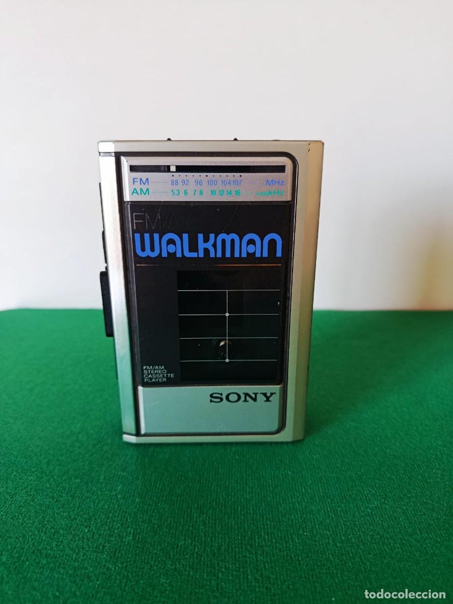Casetes antiguos: Walkman Sony WM-F31 FM-AM Lettore Cassette Stereo Vintage '87 Senza Cuffie