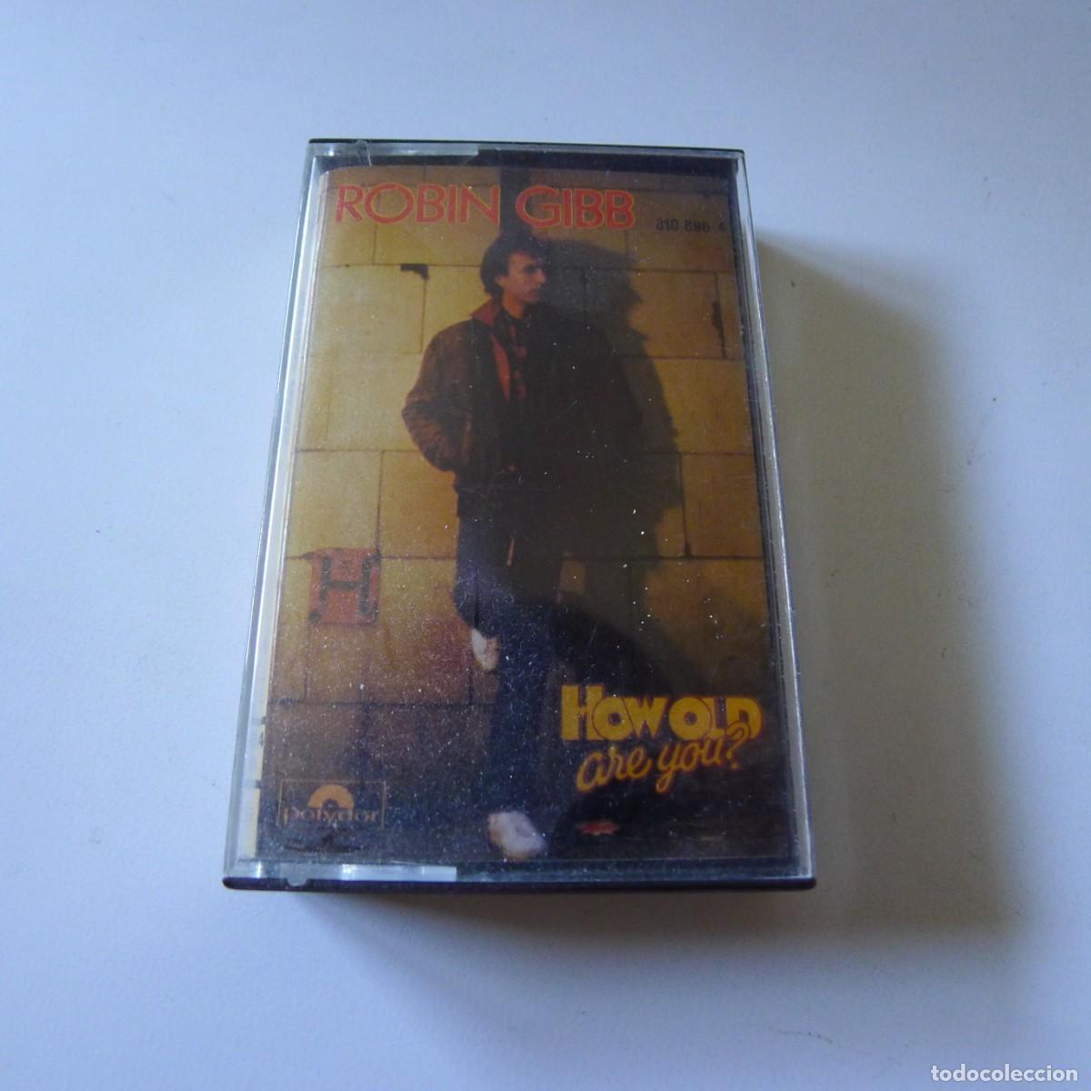 Old Cassettes: CASETE ROBIN GIBB : HOW OLD ARE YOU ?