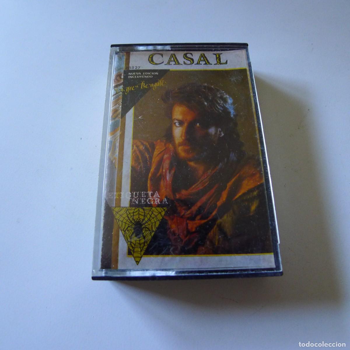 Casetes antiguos: CASETE CASAL - ETIQUETA NEGRA