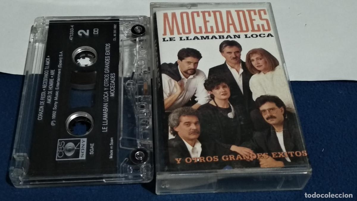 Casetes antiguos: MOCEDADES. LE LLAMABAN LOCA, CORAZON DE FIESTA - 1992 CBS SONY CASETE CINTA CASSETTE