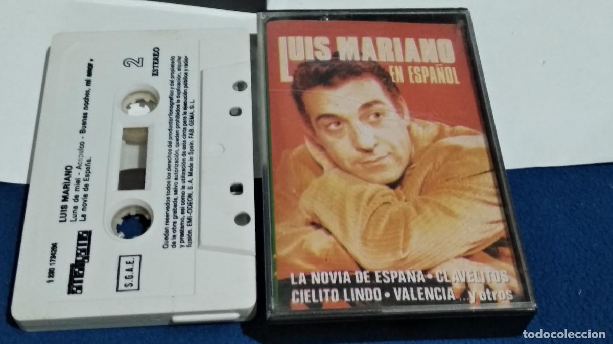 Casetes antiguos: LUIS MARIANO / EN ESPA&Ntilde;OL - 1987 AMALGAMA EMI - CASETE CINTA CASSETTE