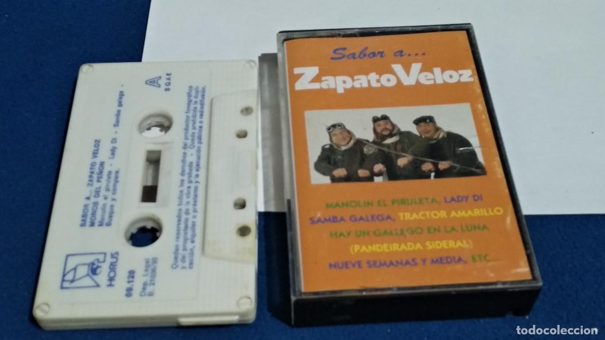 Casetes antiguos: ZAPATO VELOZ / MONOS DEL PE&Ntilde;ON -1993 HORUS CASETE CINTA CASSETTE