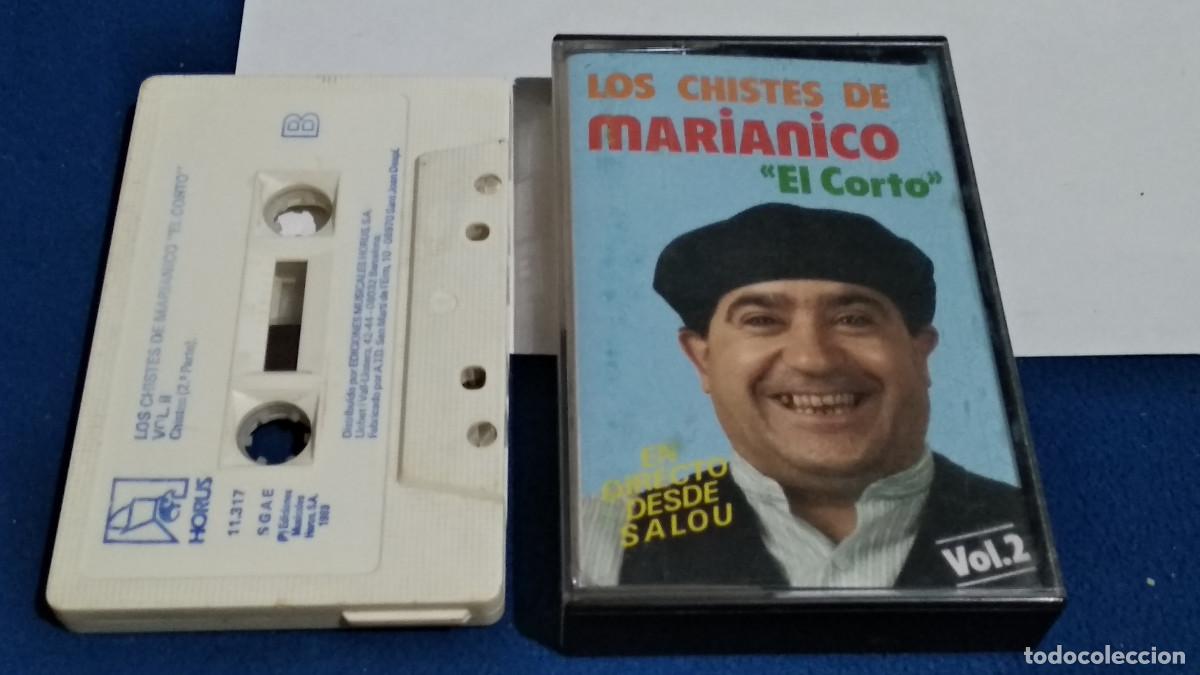 Casetes antiguos: LOS CHISTES DE MARIANICO EL CORTO VOL 2 -1989 HORUS CASETE CINTA CASSETTE