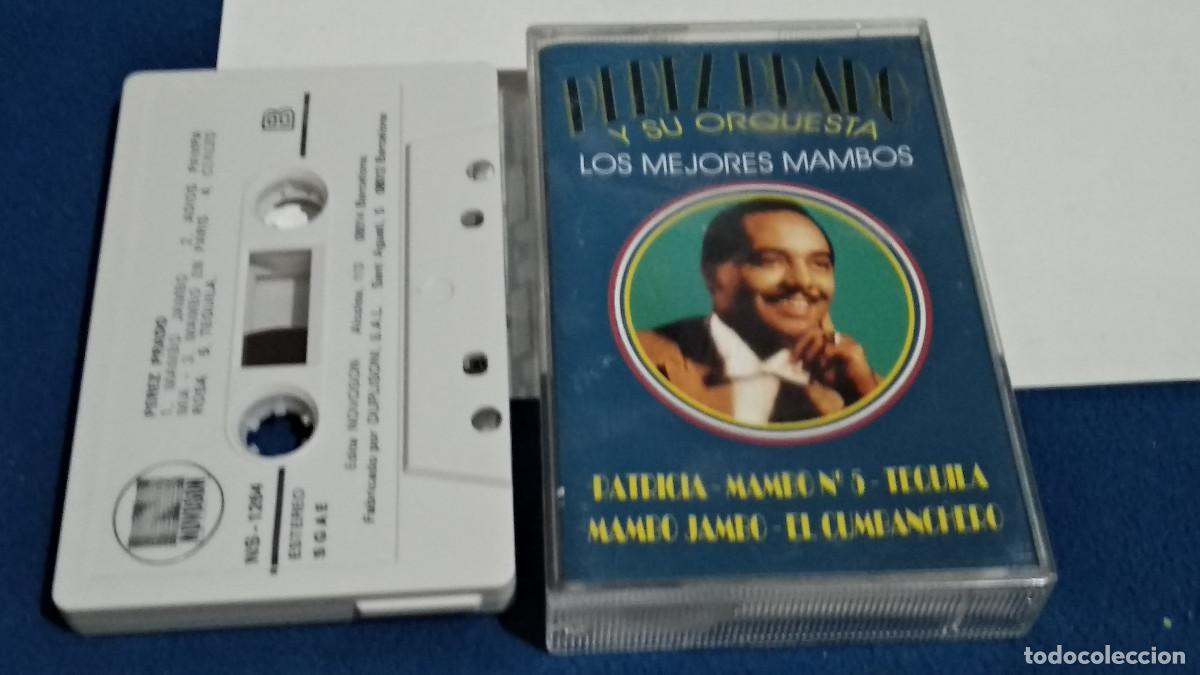 Old Cassettes: PEREZ PRADO Y SU ORQUESTA / LOS MEJORES MAMBOS -1988 NOVOSON CASETE CINTA CASSETTE