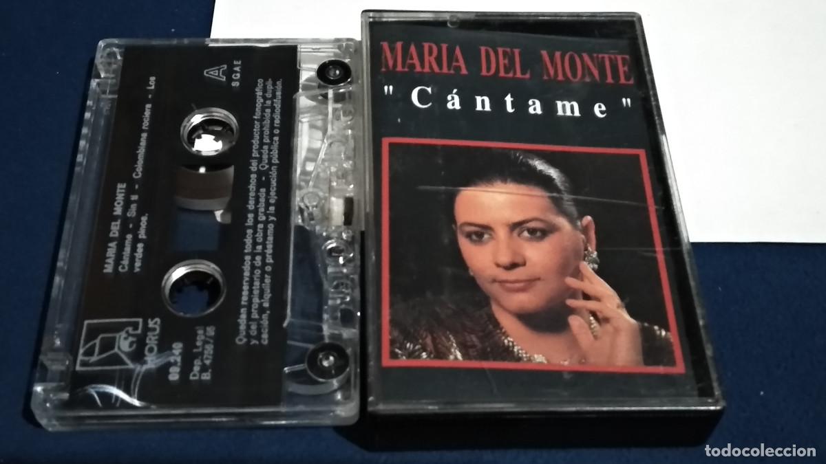 Old Cassettes: MARIA DEL MONTE / CANTAME -1995 HORUS CASETE CINTA CASSETTE