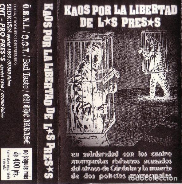 Casetes antiguos: - Tape Bad Taste, O.G.T., &Ouml;.B.N.I., Oi! The Arrase, Kaos Por La Libertad De Lxs Presxs