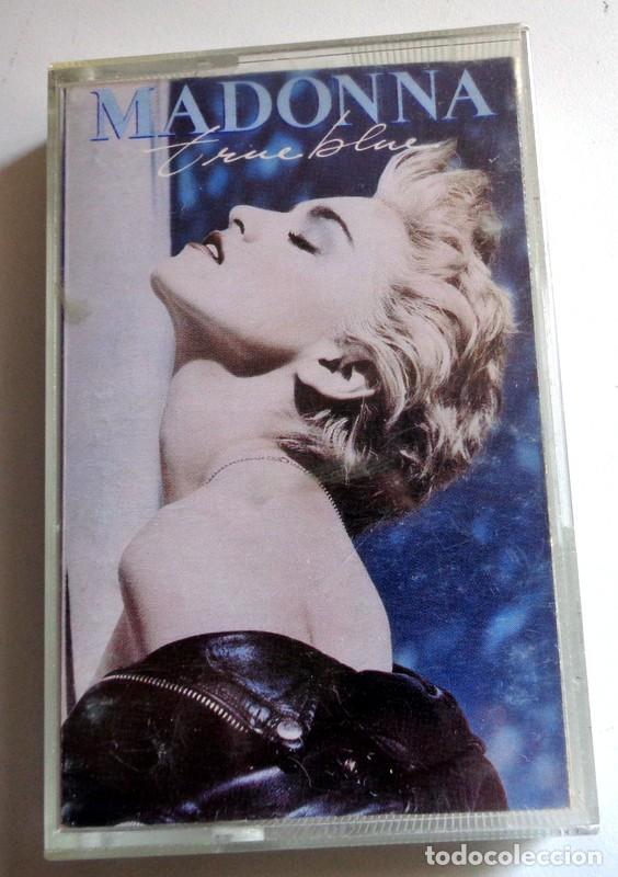 Casetes antiguos: CINTA CASETE CASSETTE - MADONNA - TRUE BLUE - SIRE RECORDS 1986 - POP