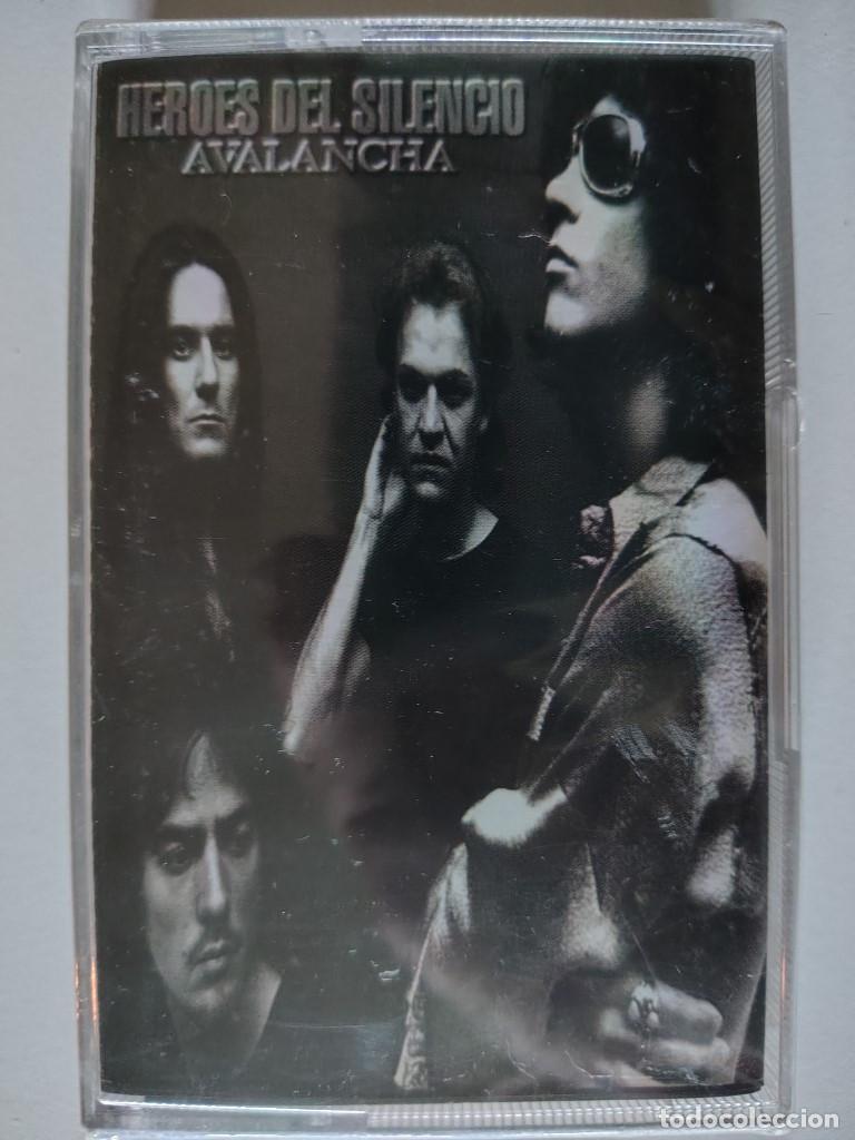 Casetes antiguos: H&eacute;roes del Silencio. Avalancha. Emi, Spain 1995 cassette precintado original NUEVO 7243 8 35530 4 4