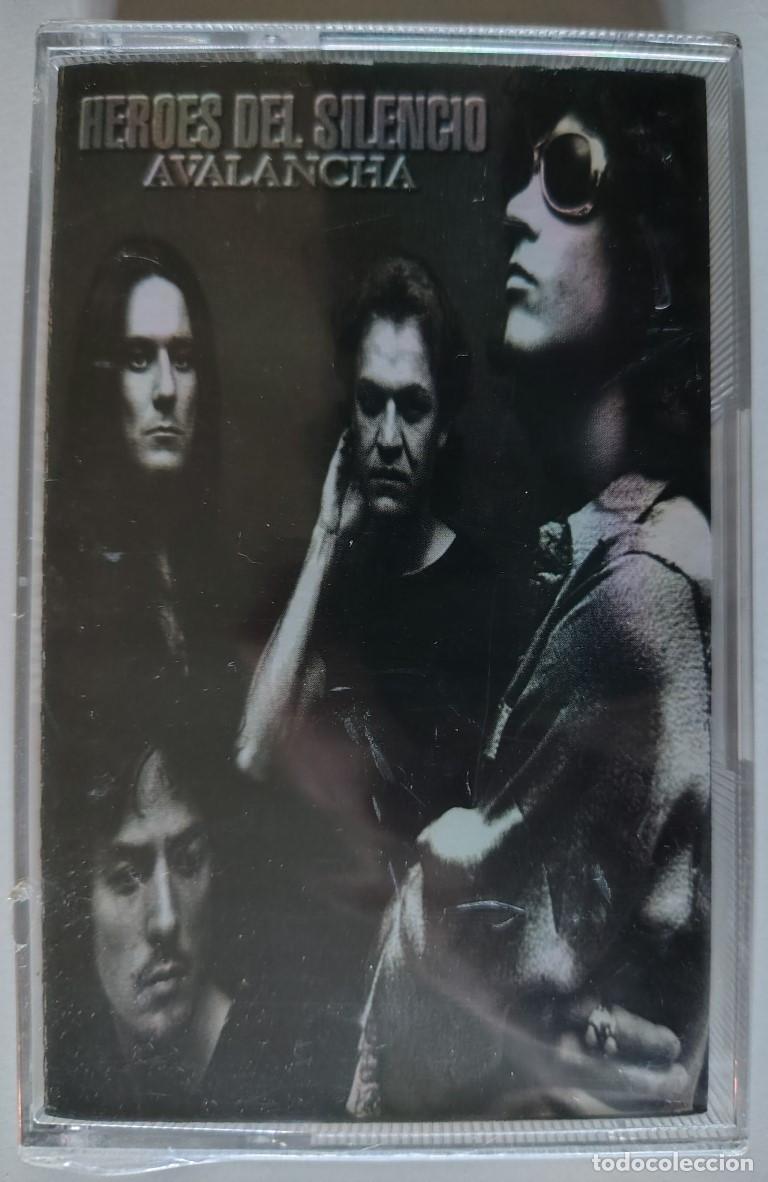 Casetes antiguos: H&eacute;roes del Silencio. Avalancha. Emi, Spain 1995 NUEVO cassette precintado original 7243 8 35530 4 4