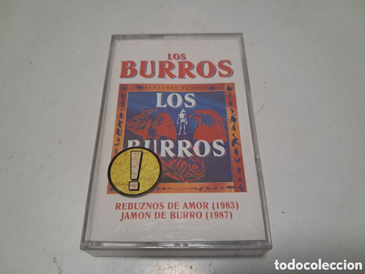 Casetes antiguos: LOS BURROS-REBUZNOS DE AMOR Y JAMON DE BURRO
