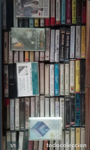 Casetes antiguos: Lote 90 Casetes Variados