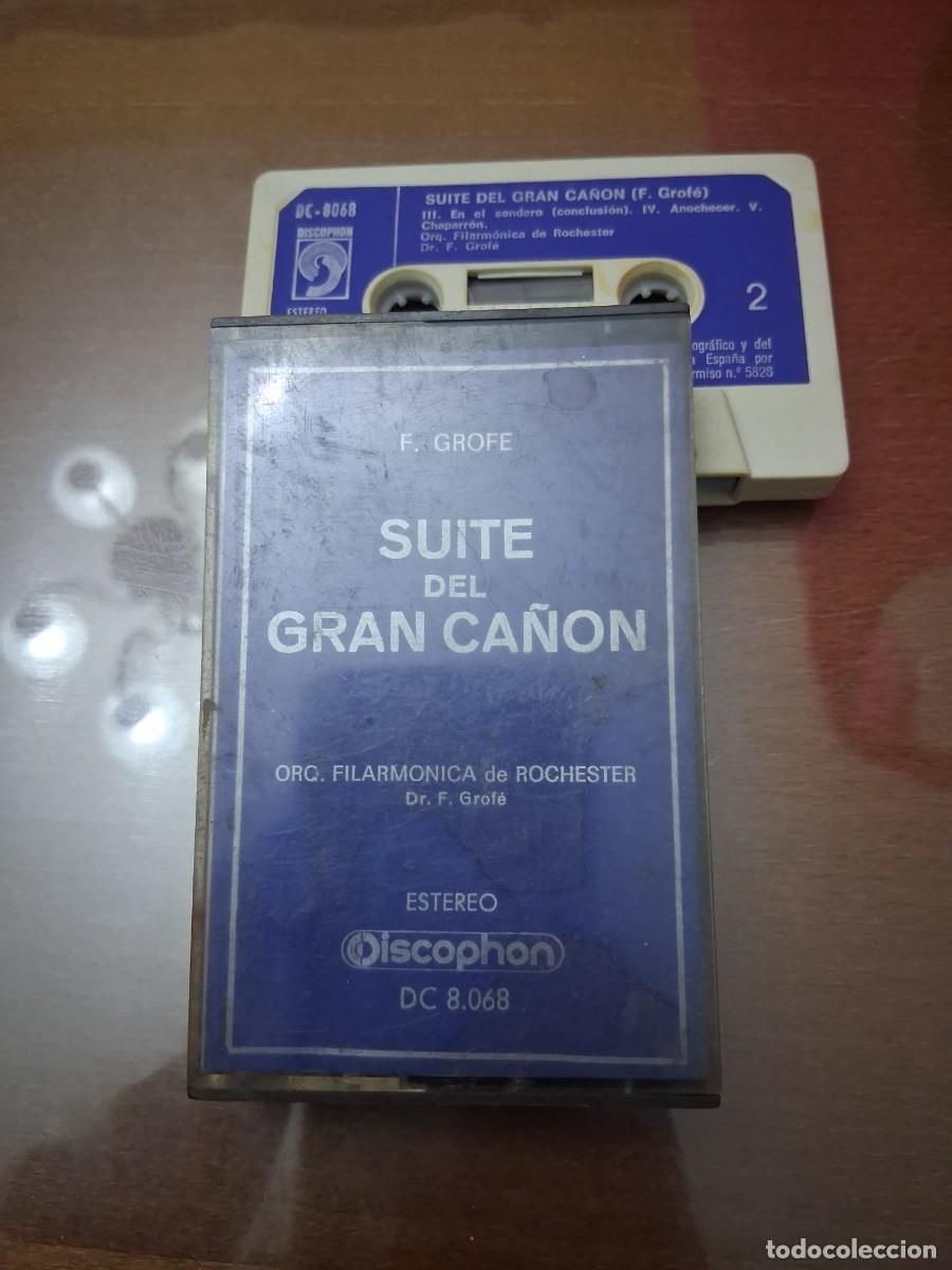 Casetes antiguos: Cinta de m&uacute;sica F: GROFE SUITE DEL GRAN CA&Ntilde;ON