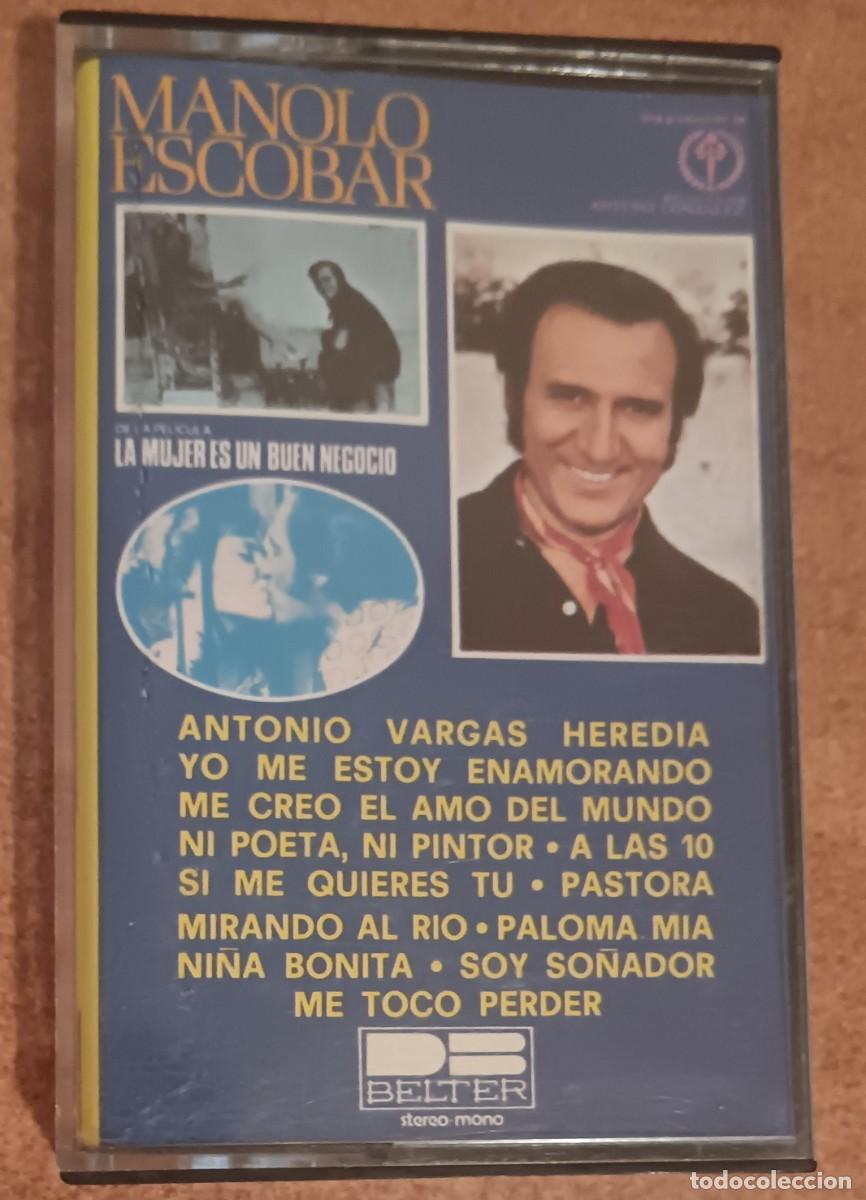 Casetes antiguos: Manolo Escobar-La mujer es un buen negocio.